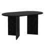 Τραπέζι χρώμα sencron black 138x80x75εκ.