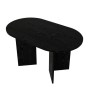 Τραπέζι χρώμα sencron black 138x80x75εκ.