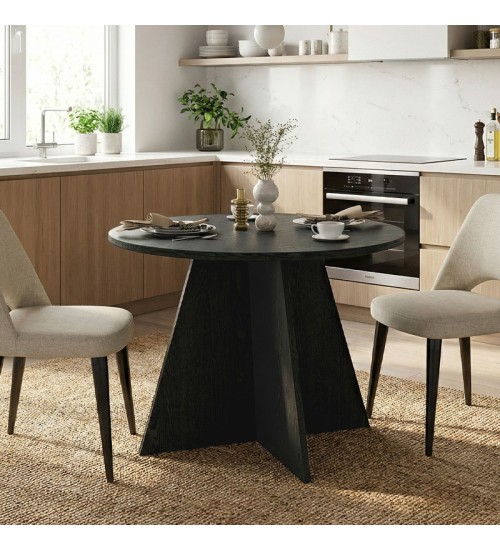 Τραπέζι χρώμα sencron black Ø100x75,7εκ.