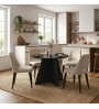 Τραπέζι χρώμα sencron black Ø100x75,7εκ.