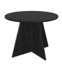 Τραπέζι χρώμα sencron black Ø100x75,7εκ.