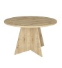 Τραπέζι χρώμα sapphire oak Ø120x75,7εκ.