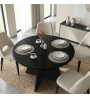 Τραπέζι χρώμα sencron black Ø120x75,7εκ.