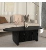 Τραπεζάκι σαλονιού χρώμα sencron black 120x60x39,8εκ.