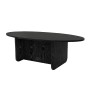 Τραπεζάκι σαλονιού χρώμα sencron black 120x60x39,8εκ.