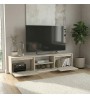 Έπιπλο τηλεόρασης χρώμα travertine 160x29,5x42εκ.