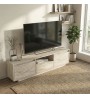 Έπιπλο τηλεόρασης χρώμα travertine 160x29,5x42εκ.