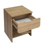 Κομοδίνο χρώμα sepet oak 45x40x52εκ.