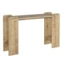 Κονσόλα χρώμα sapphire oak - travertine 130,8x35x76,8εκ.