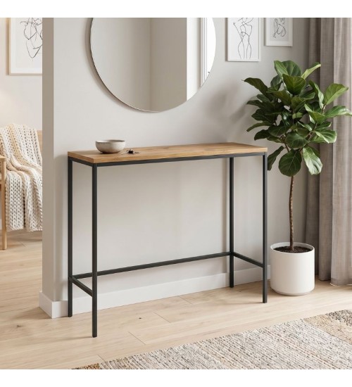 Κονσόλα χρώμα atlantic pine 100x30x80εκ.