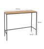 Κονσόλα χρώμα atlantic pine 100x30x80εκ.