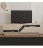 Έπιπλο τηλεόρασης χρώμα Travertine 160x40x45εκ.