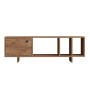 Έπιπλο τηλεόρασης χρώμα atlantic pine 140x29,9x45εκ.