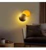 Απλίκα τοίχου Led μεταλλική χρώμα χρυσό 25x16x25εκ.