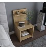 Κομοδίνο χρώμα sapphire oak 35x37x72εκ.