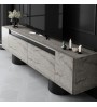 Έπιπλο τηλεόρασης χρώμα Travertine 180x30x50εκ.