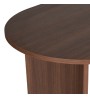 Τραπέζι χρώμα καρυδί 180x89,5x75εκ.