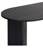 Τραπέζι χρώμα black wood 180x89,5x75εκ.