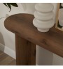 Κονσόλα χρώμα καρυδί 150x35x75εκ.