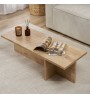 Τραπεζάκι σαλονιού χρώμα sapphire oak 120x45x30εκ.