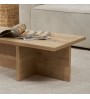 Τραπεζάκι σαλονιού χρώμα sapphire oak 120x45x30εκ.