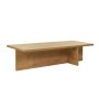 Τραπεζάκι σαλονιού χρώμα sapphire oak 120x45x30εκ.