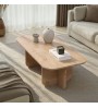 Τραπεζάκι σαλονιού χρώμα sapphire oak 120x60x41,4εκ.