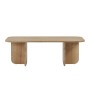 Τραπεζάκι σαλονιού χρώμα sapphire oak 120x60x41,4εκ.