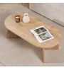 Τραπεζάκι σαλονιού χρώμα sapphire oak 120x60x40εκ.