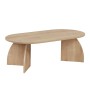Τραπεζάκι σαλονιού χρώμα sapphire oak 120x60x40εκ.