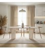 Τραπέζι χρώμα travertine 180x90x75εκ.