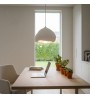 Φωτιστικό οροφής fiberglass μονόφωτο χρώμα λευκό 32x28x120εκ.