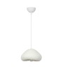 Φωτιστικό οροφής fiberglass μονόφωτο χρώμα λευκό 32x28x120εκ.