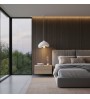Φωτιστικό οροφής fiberglass μονόφωτο χρώμα λευκό 30x21x120εκ.