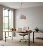Φωτιστικό οροφής fiberglass μονόφωτο χρώμα λευκό 50x44x120εκ.