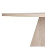 Τραπέζι χρώμα travertine Ø120x75εκ.