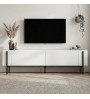 Έπιπλο τηλεόρασης χρώμα λευκό 180x30x45,5εκ.