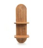 Ραφιέρα τοίχου χρώμα oak 26x13x70εκ.