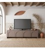 Έπιπλο τηλεόρασης Χρώμα Μόκα 180x32x45εκ.