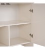 Μπουφές χρώμα κρεμ 180x45x80εκ.