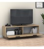 Έπιπλο τηλεόρασης χρώμα φυσικό οξιάς 140x35x43.
