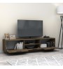 Έπιπλο τηλεόρασης χρώμα καρυδί 180x35x43.