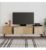 Έπιπλο τηλεόρασης χρώμα φυσικό οξιάς 180x29,6x50εκ.
