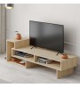Έπιπλο τηλεόρασης χρώμα Φυσικό Οξιάς 137x40x42εκ.