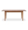 Τραπέζι μασίφ ξύλο- επεκτεινόμενο χρώμα καρυδί 140/180x78x77εκ.