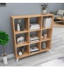 Βιβλιοθήκη χρώμα Πεύκου βελανιδιάς 88x20x88εκ.