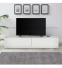 Έπιπλο τηλεόρασης - χρώμα Λευκό 160x31,3εκ
