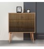 Συρταρτιέρα χρώμα Sonoma με Ρίγες 80x40x90εκ.